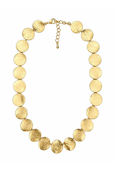 CHARMLUCKY ÖZEL SERİ PLAKA GOLD KOLYE