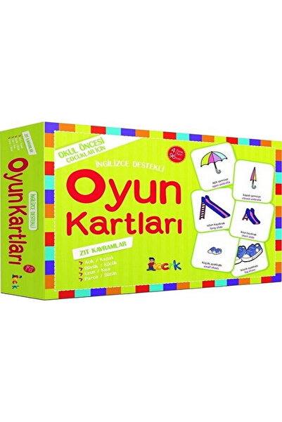 Bıcırık Yayınları بطاقات اللعب المدعومة باللغة الإنجليزية - المفاهيم المضادة ...