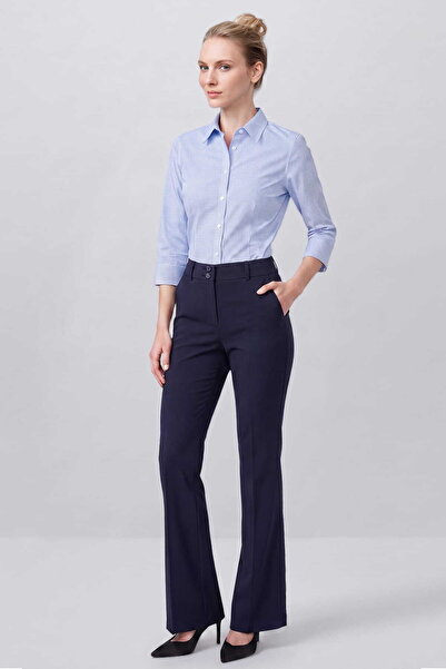 İŞMONT Pants Stretch Fabric Fabric Pipe Leg-Pocketed