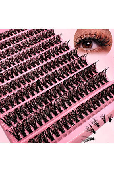 Choice Eyelash Clusters 200Pcs DIY Individual Lashes Natural Look Wispy Lashe...