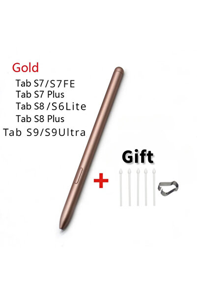 Choice قلم اللمس الذهبي للأجهزة اللوحية، قلم S Pen للأجهزة اللوحية Tab S8 S9 ...