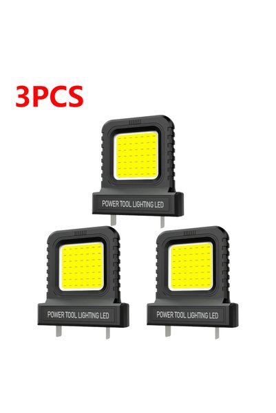 Choice7 مجموعة APWIKOGER سوداء مكونة من 3 قطع، مزودة بمصابيح LED بقوة 14 واط،...