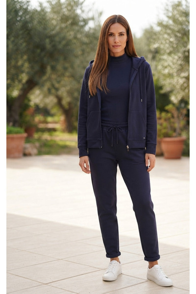 MARK&MARK Women's Zipper Sweatshirt
