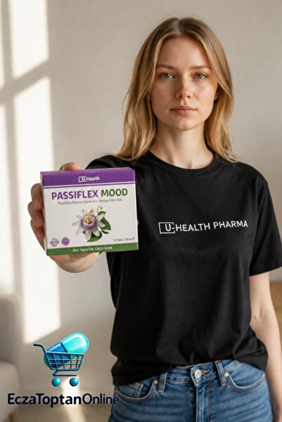 U-Health Pharma U-HEALT PHARMA Passiflex Mood Passiflora Ekstresi İçeren Sıvı...