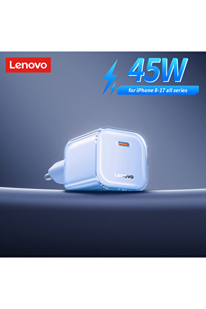 Choice Lenovo BLUE for charger 45W GaN Charger Fast Charging PD3.0 PPS QC4.0 ...