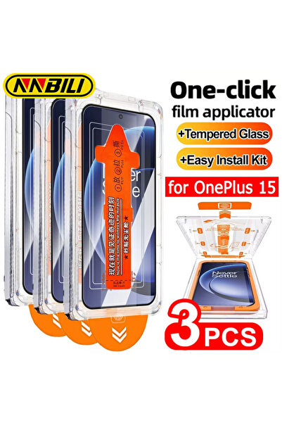 Choice1 for OnePlus 15 3 Pack NNBILI 1-3Pack HD Dust Free Easy Installation S...
