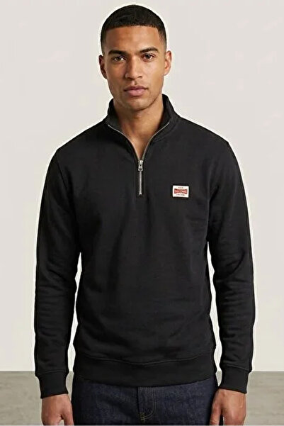 Only & Sons سويت شيرت رجالي نصف سحاب من هال زيب - 22039036
