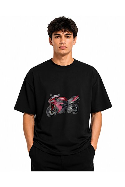Inscriptie Tricou Unisex Bumbac Premium Casual " 2 seater sports bike "
