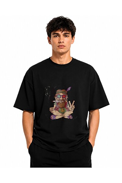 Inscriptie Tricou Unisex Bumbac Premium Casual " Weed baba "