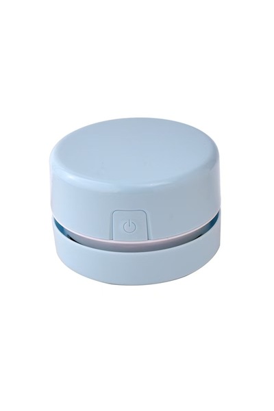 Choice4 light blue Mini Desk Vacuum Cleaner, Portable Desktop Cleaner for Cru...