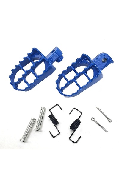 Choice4 blue 1pair Motorcycle Foot Pegs Rests Pegs For XR50R CRF50 CRF70 CRF8...