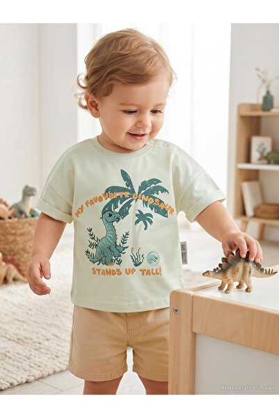 Jurasic World Jurassic World 6-18 Months T-Shirt - Ecru