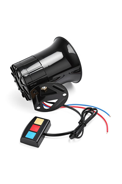 Choice AD 12V Car Speaker Alarm Horn Tone Sound Car Siren Automobile Siren Ho...