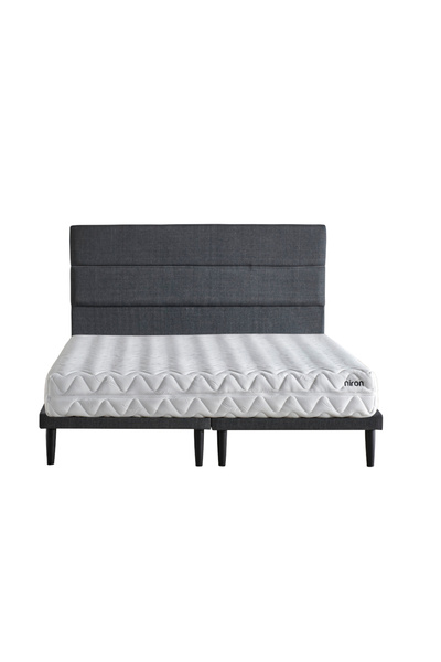 Niron Yatak Niron Slim Pocket 140x190 Cm Çift Kişilik Yatak Baza Başlık Takım...