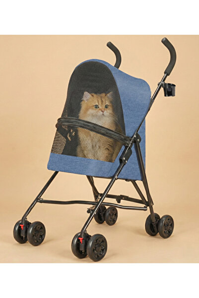 Tasma Market Pratik Katlanabilir Kedi Köpek Taşıma Arabası - Ultra Hafif 3.8 ...