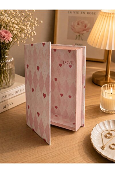 4nio Cutie decorativă pentru cărți din carton rigid