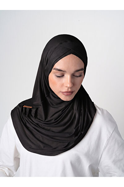 Ecardin Practical Comfortable Cross Turban - St 173 Black