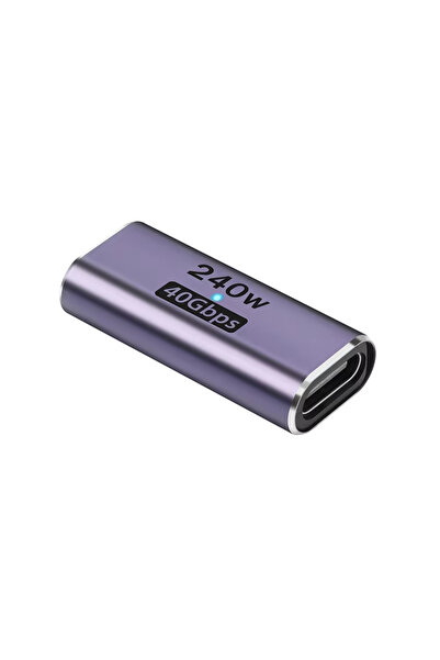 Choice 1 قطعة محول USB C أنثى إلى أنثى مع PD 240W 40Gbps 8K 60hz Video متوافق...