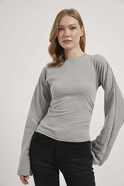 Arma Life Armalife 3074 spanish sleeve detail regular fit knitted women's blouse