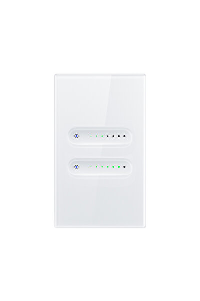 Choice1 AVATTO White 2 gang AVATTO WiFi 1/2 Gang Dimmer Switch Smart Dimmer L...
