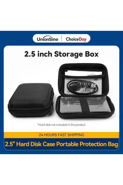 Choice 2.5'' Hard Disk Case Portable HDD Protection Bag for External 2.5 inch...