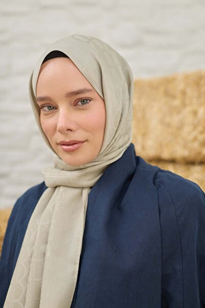 Şalland Na'I Pure D Pattern Shawl Mold Green