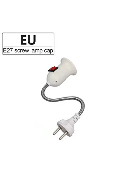 choice2 B EU Direct Plug-in Rotary Lamp Head E27 Socket Lamp Bulb Holder with...