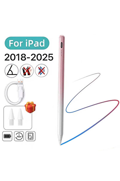 choice2 قلم ستايلس متدرج اللون الوردي لأجهزة آيباد A16 Air 11 5 4 Pro 2025 11...