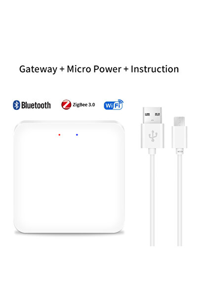 LOLGOOD بوابة متعددة الأوضاع Tuya Multi Mode ZigBee Bluetooth Gateway Hub تطب...