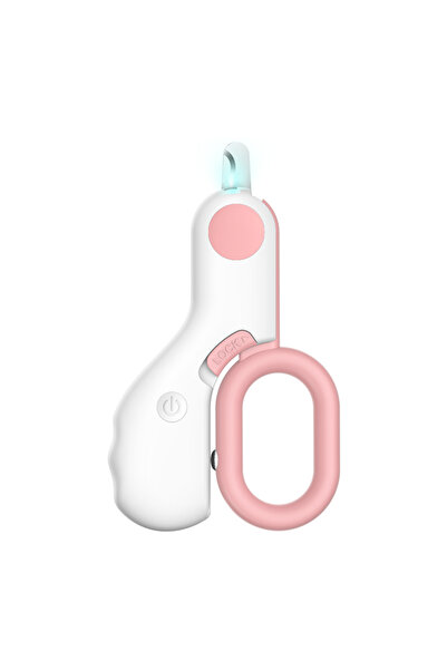 Choice1 Pink LED Light Cat Dog Nail Clipper Cutter Professional Pet Claw Trim...