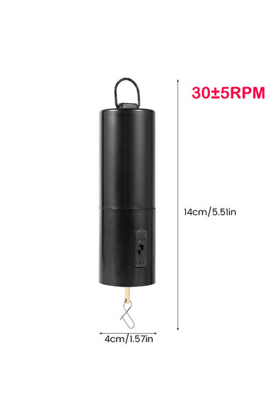 Choice 1Pcs D Battery 1/2Pcs Hanging Rotating Motor Solar or Battery Wind Spi...