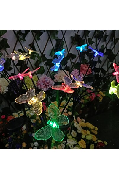 Choice3 Colorful Butterfly 1 Piece 6-Head Solar LED Butterfly String Lights, ...