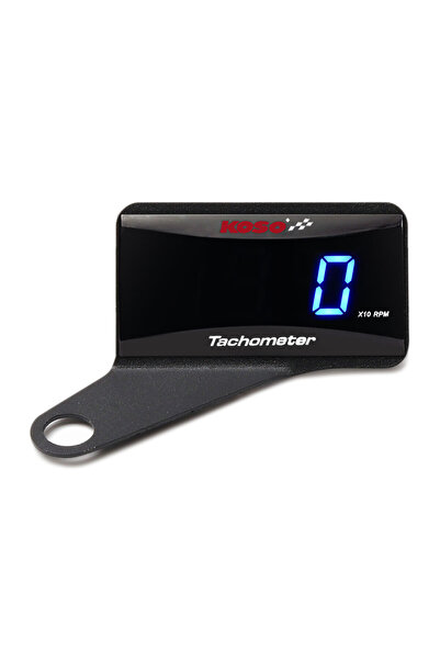 Choice6 عداد دورات المحرك KOSO RPM Mini Meter ذو الشاشة الرقمية LCD للدراجات ...