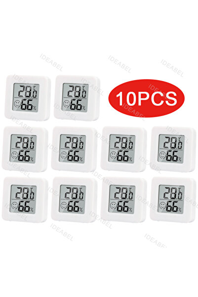 Choice9 10PCS Type 5 6-10PCS Digital Thermometer Hygrometer Indoor Room Elect...