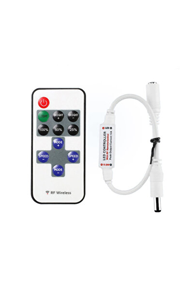 Choice Blue DC5-24V Mini 11Keys RF Wireless Led Remote Controller Led Dimmer ...