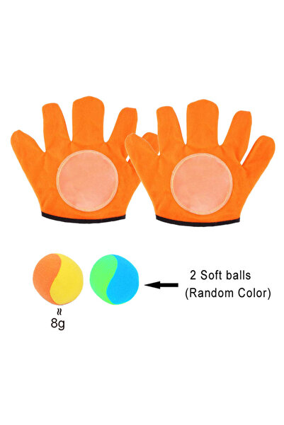 Choice 2 Orange 2 Soft ball 1 Set Kids Sucker Sticky Ball Toy Outdoor Sports ...