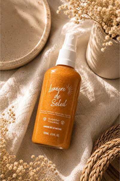 AMOUR DE LA NATURE LUMİERE DE SOLEİL IŞILTILI SİMLİ NEMLENDİRİCİ YAĞ 100ML