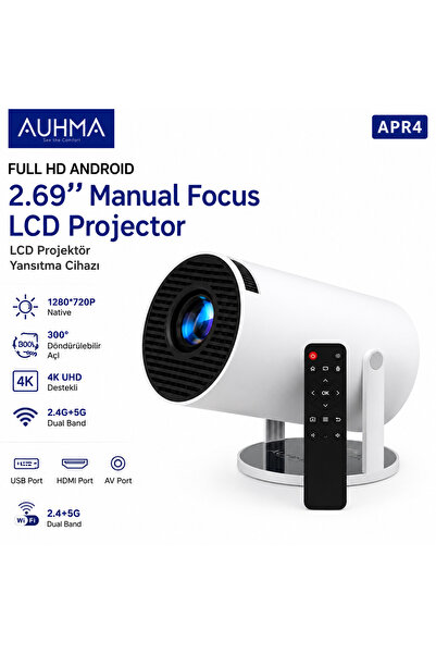 auhma LCD projektör yansıtma cihazı