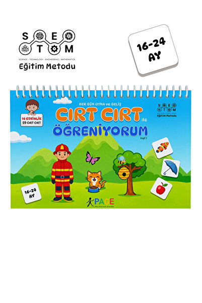 Page Yayınevi 16-24 ay / Cırt Cırt ile Öğreniyorum