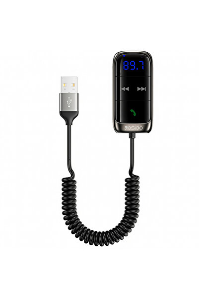 Yesido Modulator FM Bluetooth YAU32, 1 x 3,5 mm - 1 x microSD