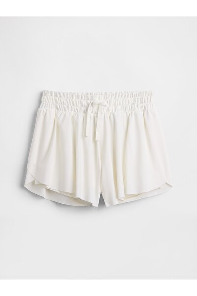 GAP Kız Çocuk Beyaz Pull-On Kelebek Baskılı Şort