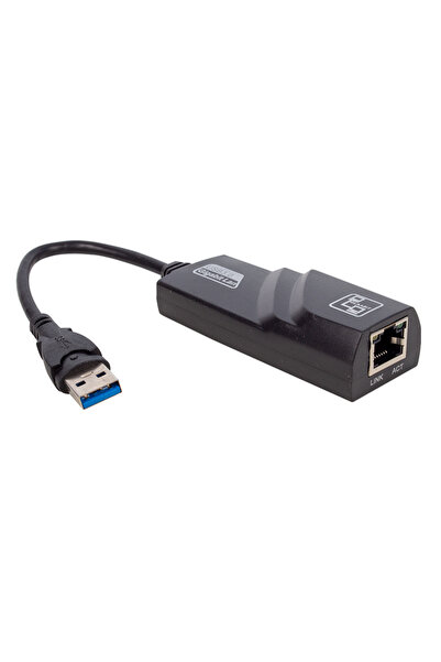 Powermaster Pm-16299 USB 3.0 to Rj45 10-100-1000 Mbps Gigabit Ethernet Converter