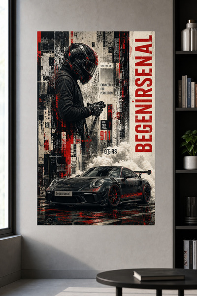 begenirsenal kişiye özel gt 911 poster