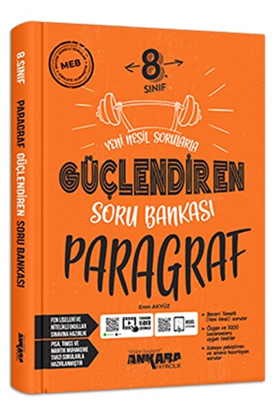 kitabın başkenti ankara yayıncılık Ankara Yayıncılık 8. Sınıf Paragraf Güçlen...