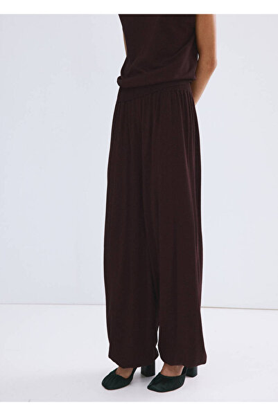 MANGO Woman Balon kesim triko pantolon