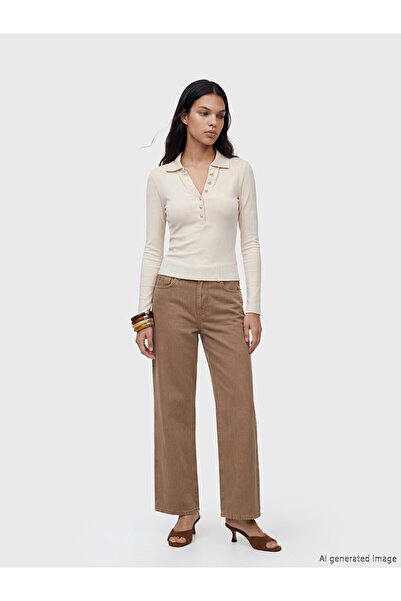 LC Waikiki Nevavm Boyfriend Fit Women's Jean Pants with a Difference