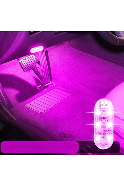 Choice6 USB Purple Light 1pc Touch Sensor USB LED Interior light LED Lamp Car...
