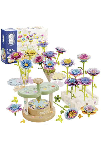 OEM Joc de creație florală Fabrica de Flori cu 189 de piese, set creativ DIY ...