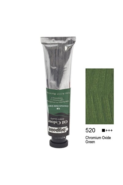 Bigpoint Yağlı Boya 45 ml Chromium Oxide Green 520 x 6 Adet