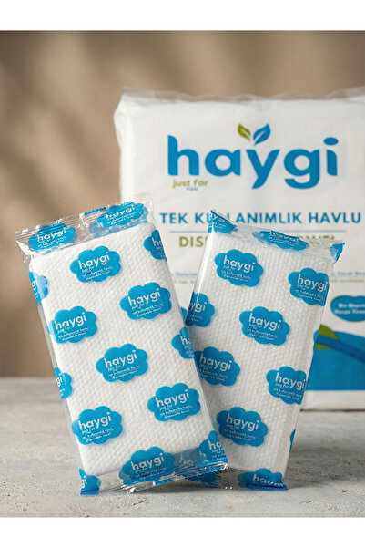 galaksihome Haygi Tek Kullanımlık Vücut Havlusu 65x100 Cm 100lü Paket Tek Tek...